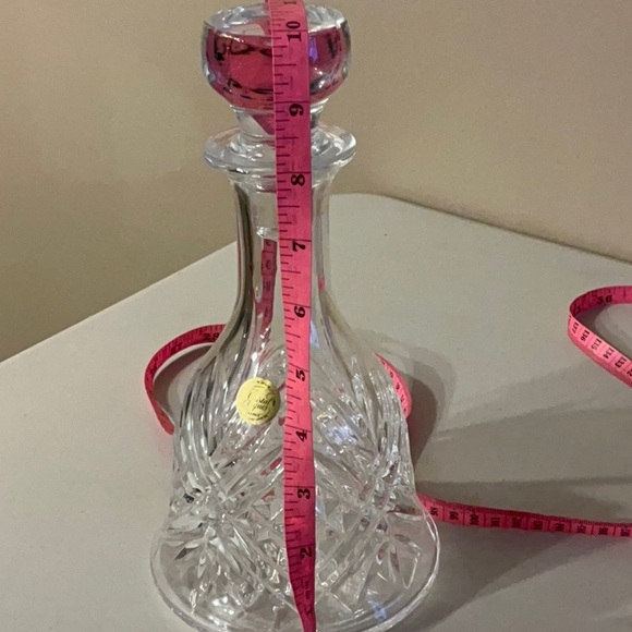 Cristal d’Arques 24% Lead Crystal Decanter NWT Vintage Made in France - Picture 13 of 14
